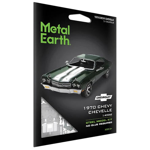 Chevy Chevelle 1970 (Muscle Car) - Maqueta 3D de Metal (Metal Earth)