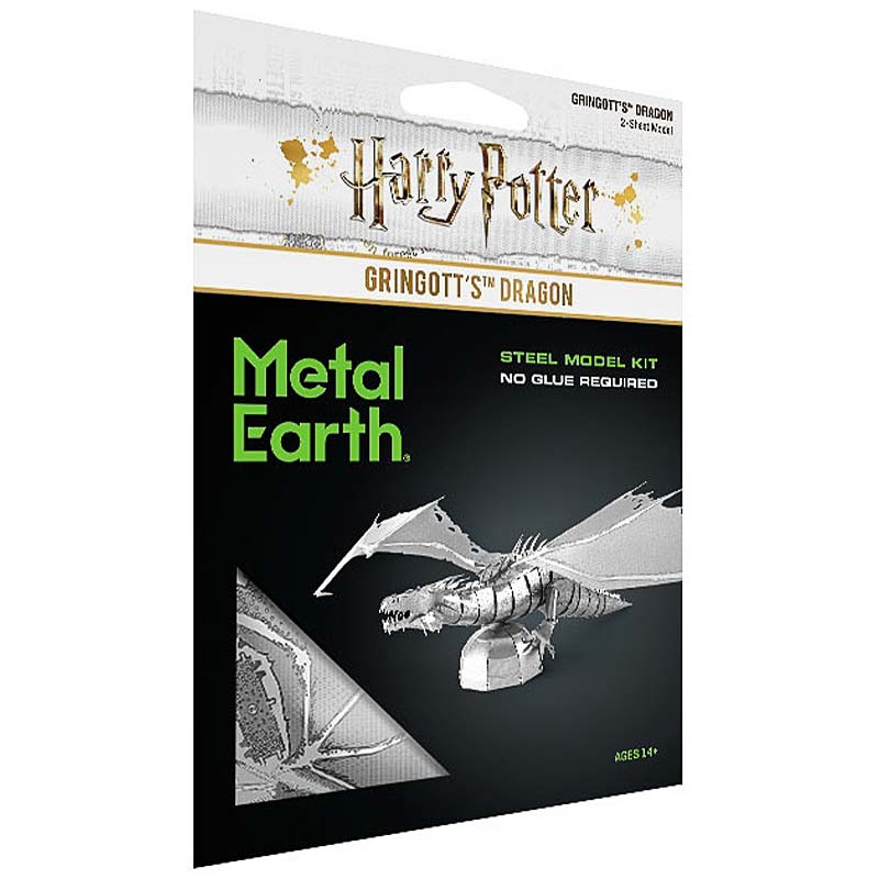 Dragón de Gringotts (Harry Potter) - Maqueta 3D de Metal (Metal Earth)