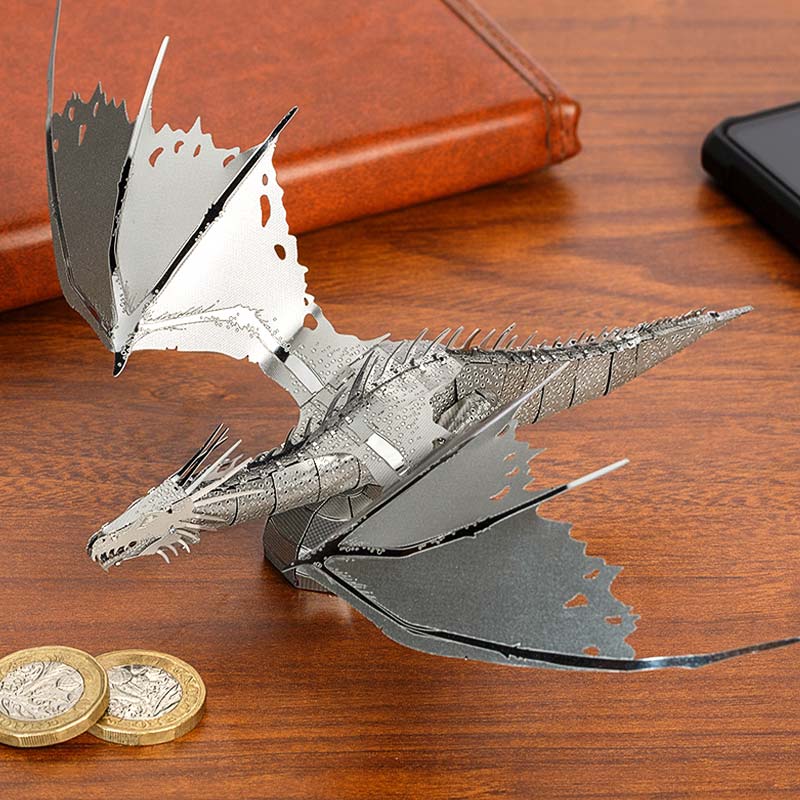 Dragón de Gringotts (Harry Potter) - Maqueta 3D de Metal (Metal Earth)