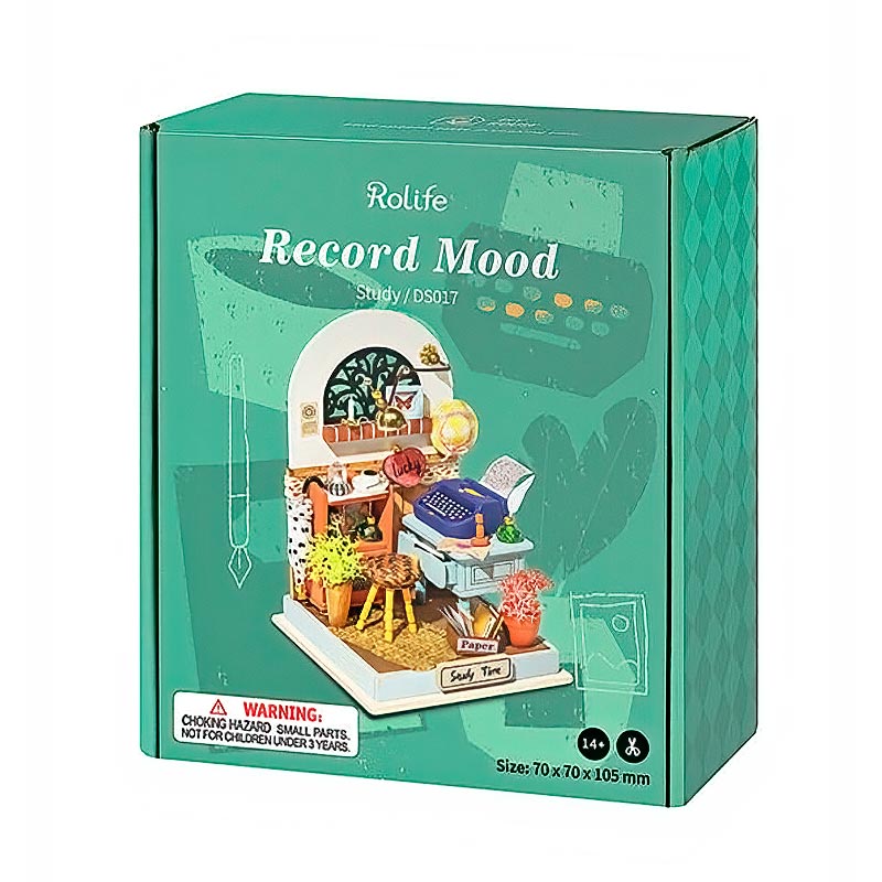 Mini ambiente - Record Mood (Sala de estudio)