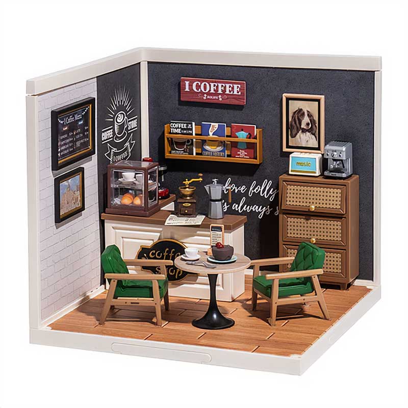 Casa en Miniatura para Armar - Super Creator Breezy Time Cafe DW001