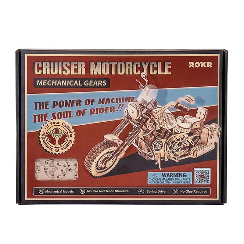 Moto Cruiser Puzzle 3D Robotime