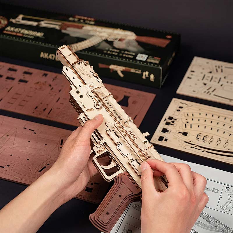 Fusil de madera AK47