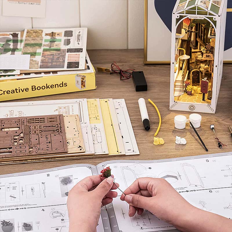 Separador de libros - Booknook Sunshine town