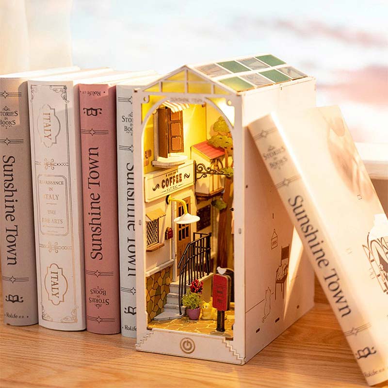 Separador de libros - Booknook Sunshine town