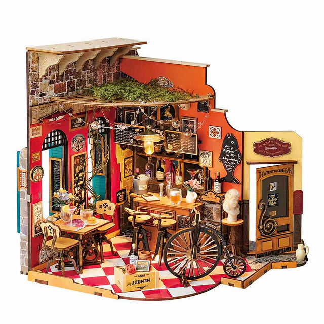 Miniatura Bar & Bistró Europeo - Cheers Bar & Dining DIY (Rolife DG173)