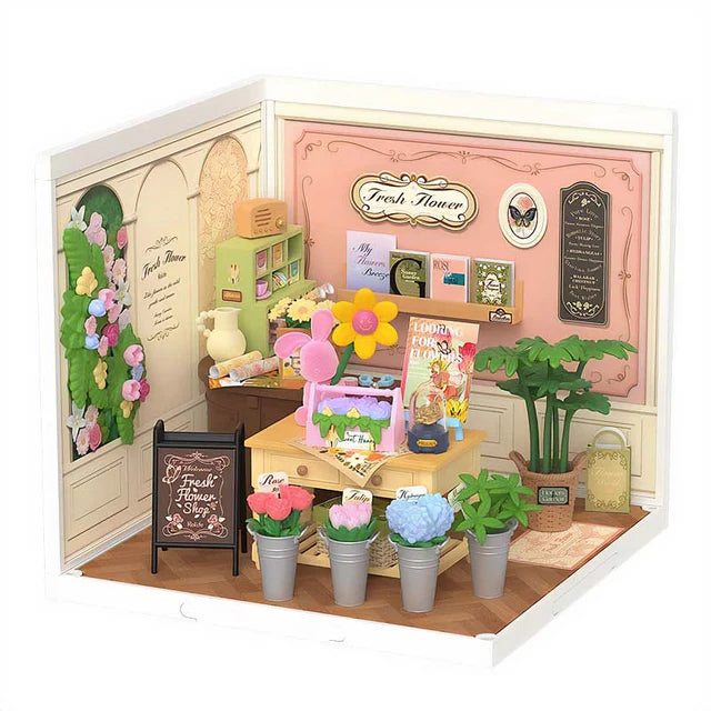 Miniatura Tienda de Flores - Fresh Flower Shop DIY Kawaii (Rolife)