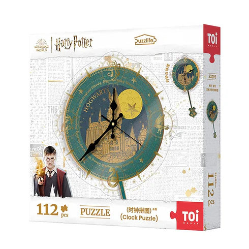 Reloj Puzzle 3D Harry Potter "Hogwarts" - Modelo para Armar (TOI)