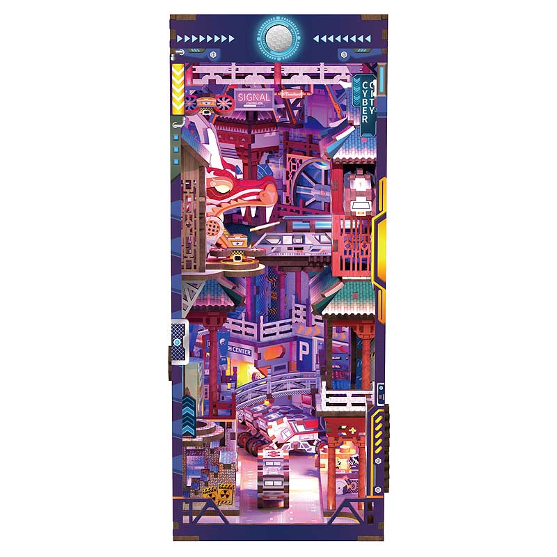 Booknook 3D "Cyber City" - Callejón Cyberpunk para Armar (Tonecheer)