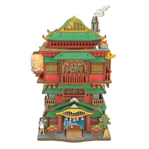 Organizador de Escritorio "Onsen Ghibli" - Maqueta Interactiva (Tonecheer)