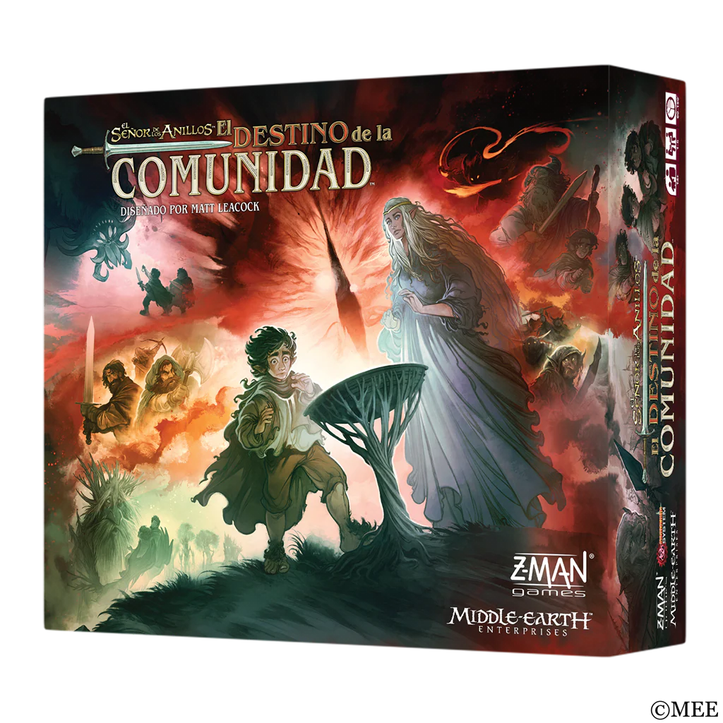El Señor de los Anillos: Destino de la Comunidad - Juego de Mesa Cooperativo