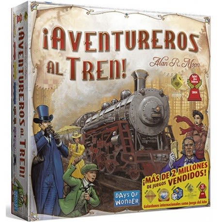 Aventureros al Tren (Ticket to Ride) - Juego de Mesa Familiar