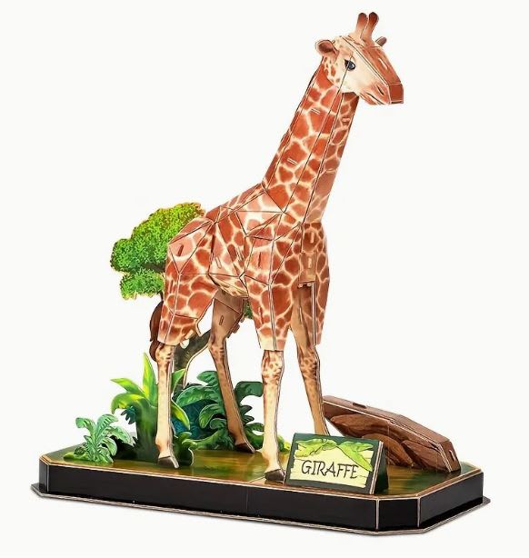 Puzzle 3D Jirafa