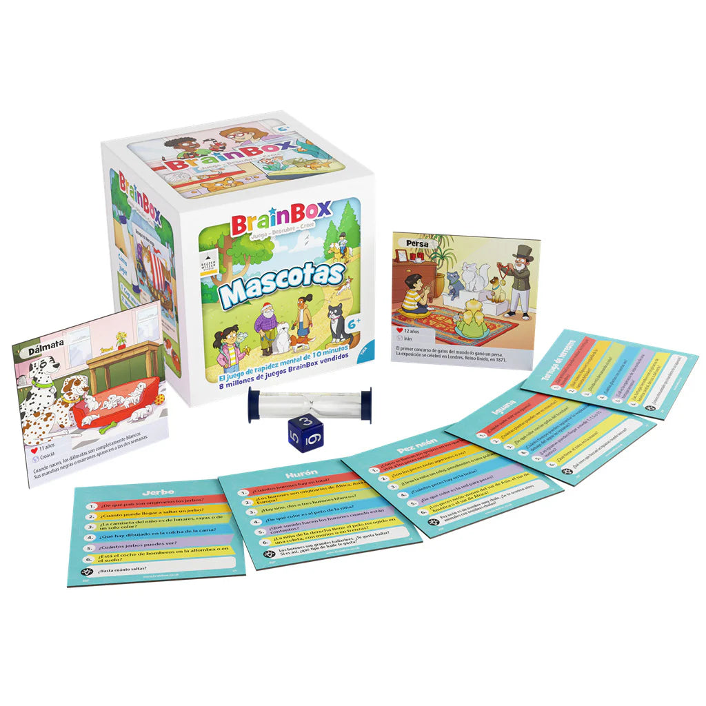 BrainBox: Mascotas - Juego Educativo de Memoria y Observación