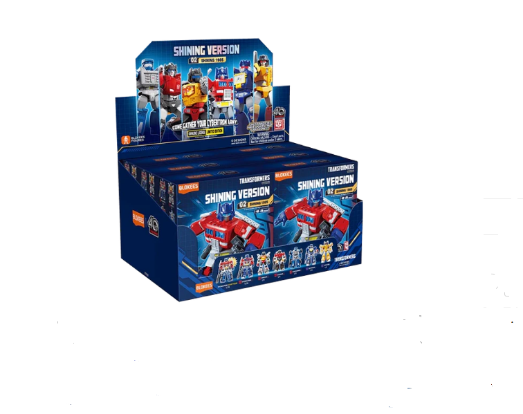 Figures Transformers Shining Version 02 Shining 1985 Caja 6 Figuras Al Azar