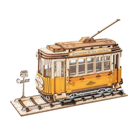 Tranvía - Rompecabezas 3D - Maqueta de Madera Rolife
