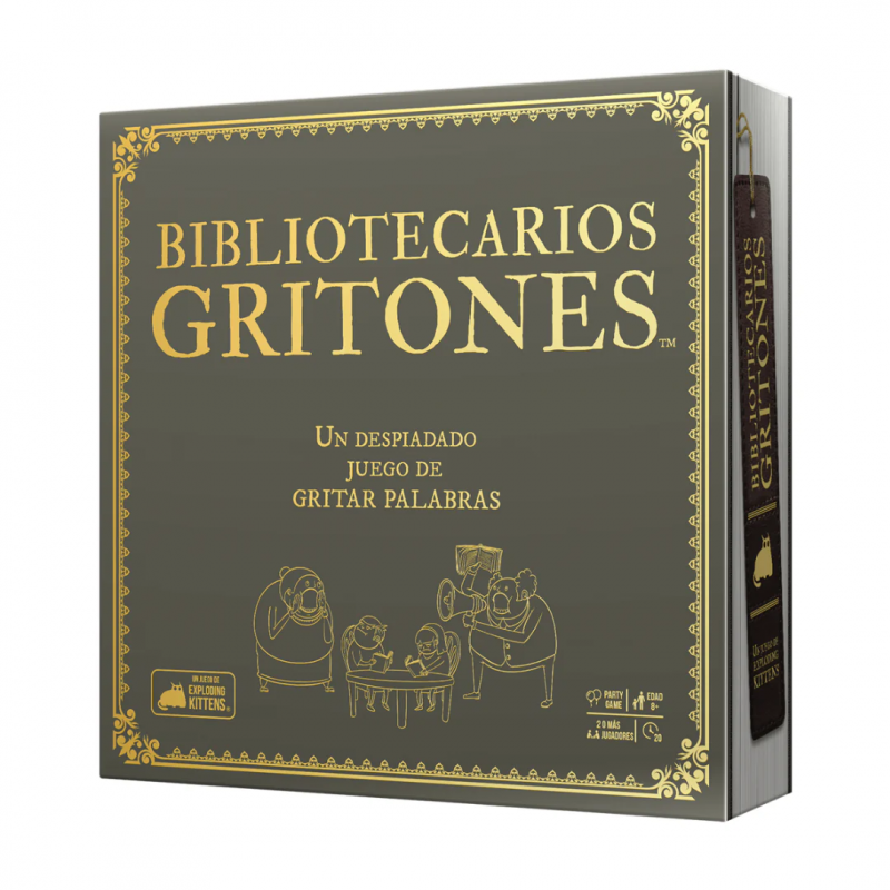 BIBLIOTECARIOS GRITONES - ¡Un Despiadado Juego de Gritar Palabras!