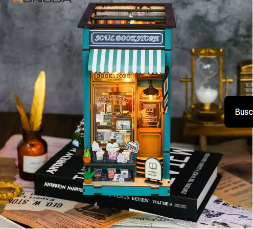 Libreria Del Alma - Separador de Libros Armable - Booknook M2314