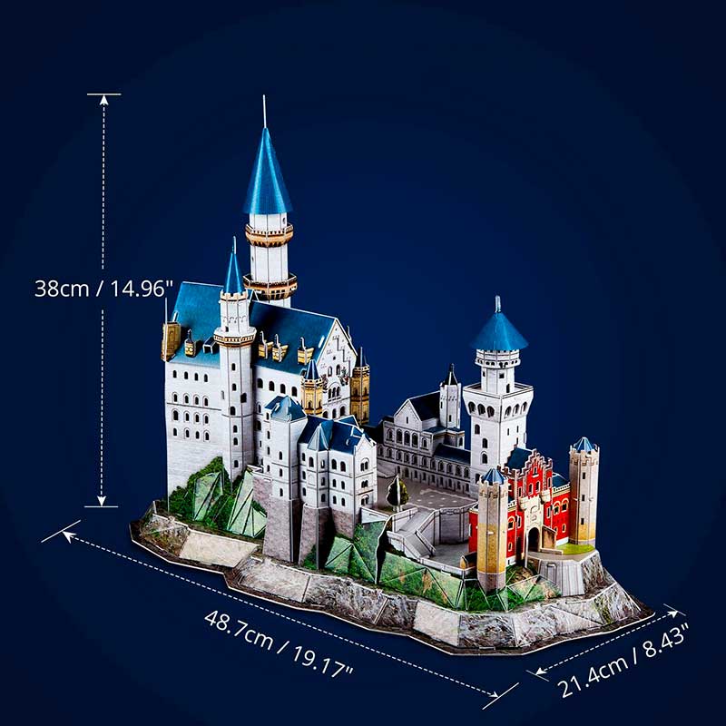 NEUSCHWANSTEIN CASTLE LED