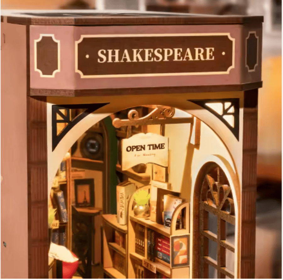 Separador de Libros - Librería Shakespeare - Booknook