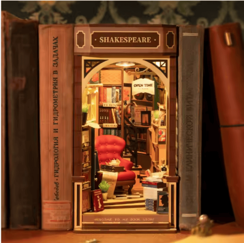 Separador de Libros - Librería Shakespeare - Booknook