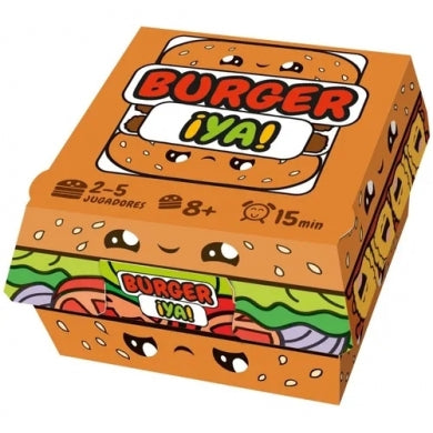 Burger Ya! - Juego de Cartas Rápido y Familiar
