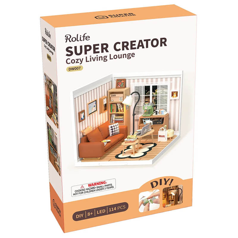 Casa en Miniatura para Armar - Super Creator Cozy Living Lounge DW007