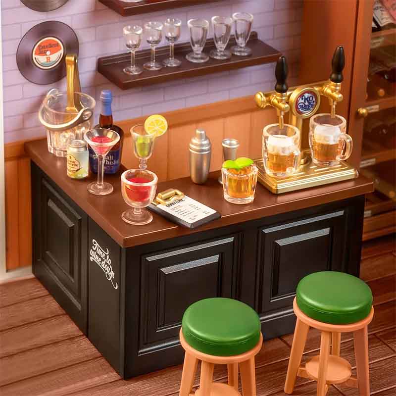 Casa en Miniatura para Armar - Super Creator Leisurely Cheers Bar DW012