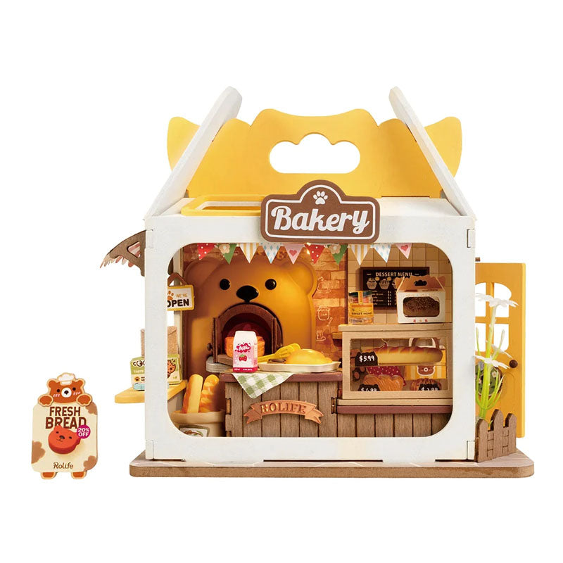 Caja de Panaderia Teddys- Maqueta miniatura