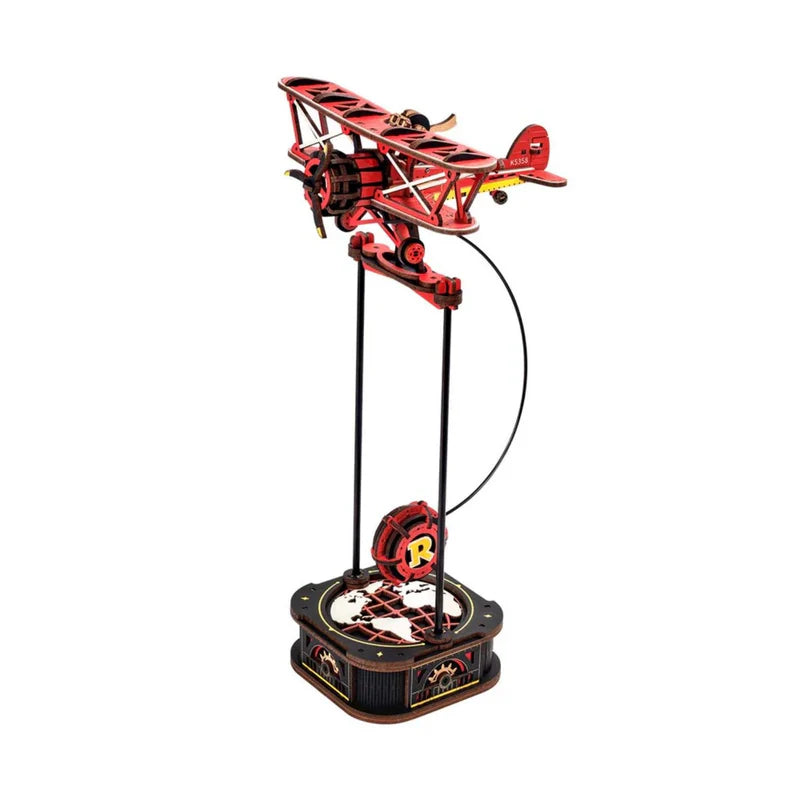 Puzzle 3D Péndulo "Sky Captain" - Maqueta Cinética para Armar (Rokr)