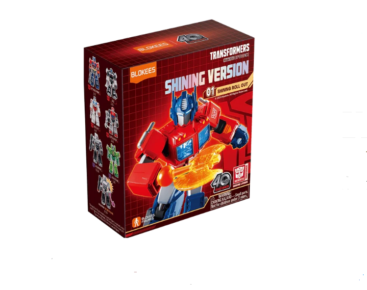 Blokees Figures Transformers Shining Version 01 Shining Roll Out Al Azar