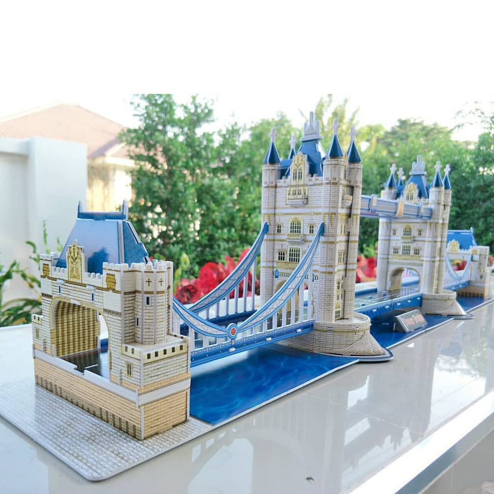 Natgeo Tower Bridge Londres Rompecabezas 3D Cubicfun