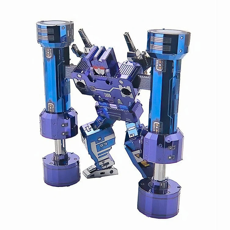 TRANSFORMERS G1: Cassette Rumble - Puzzle 3D Premium de Metal