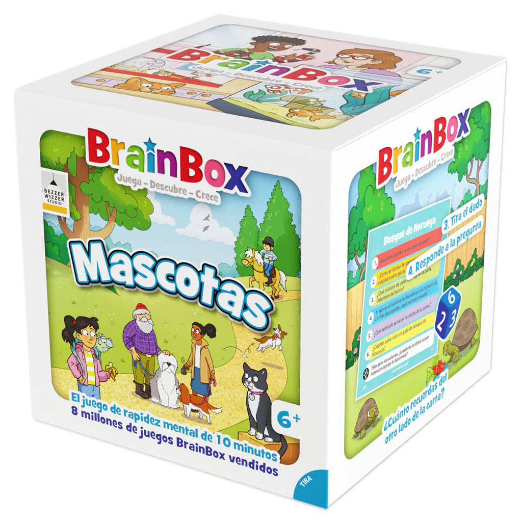 BrainBox: Mascotas - Juego Educativo de Memoria y Observación