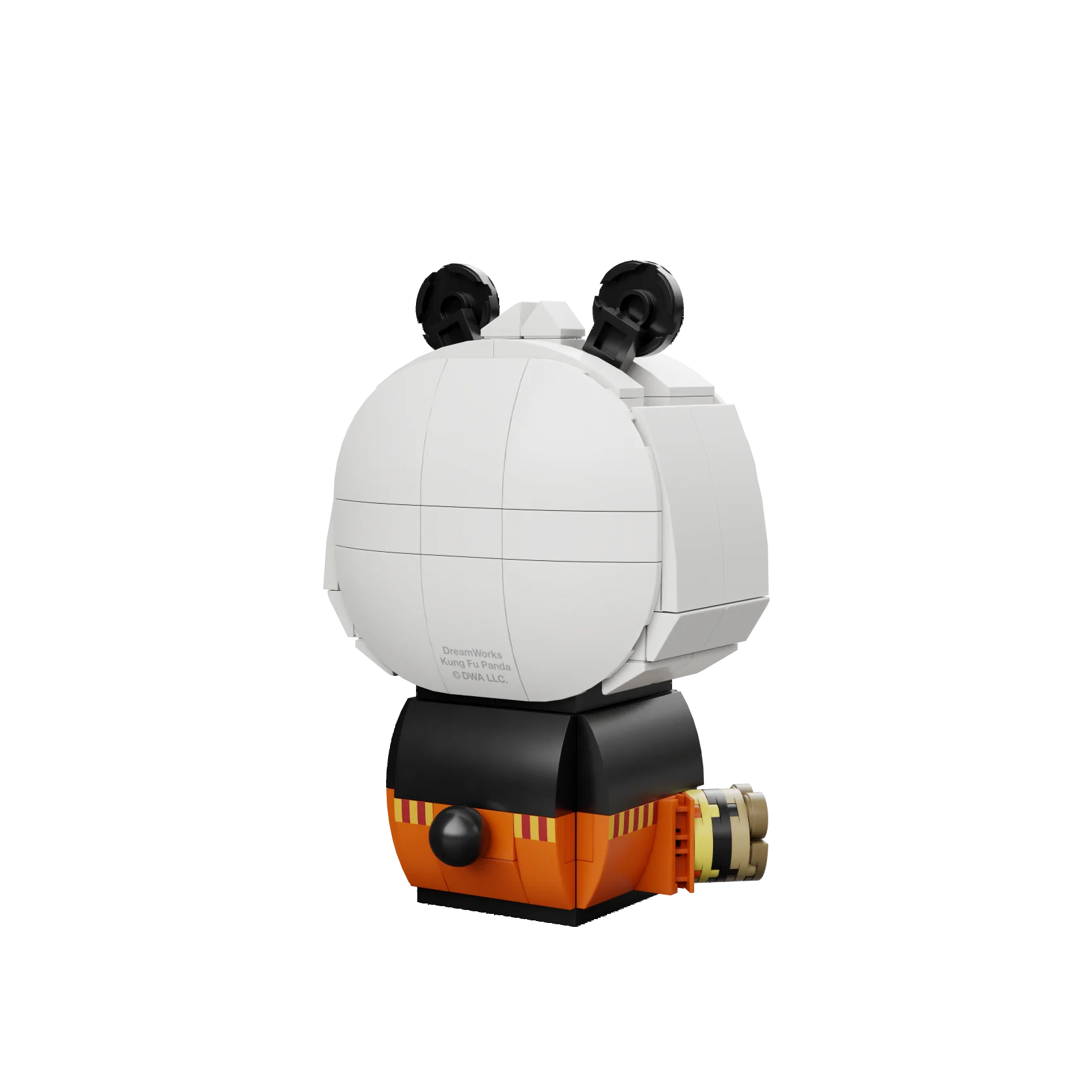 Set de Bloques Figura de PO - Kung Fu Panda Licenciado (Pantasy)