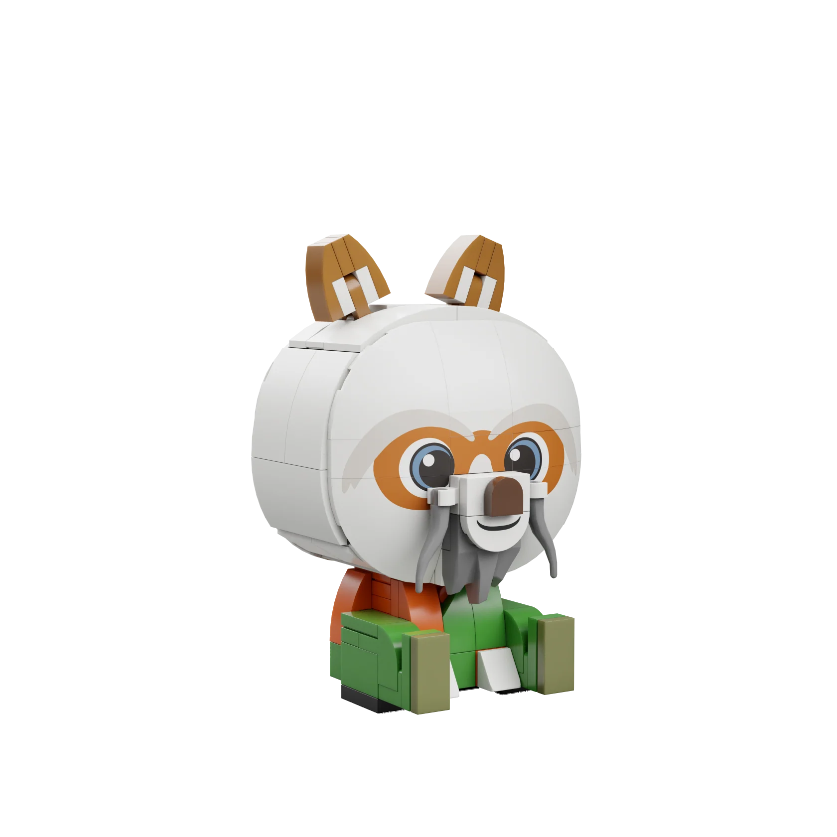 Set de Bloques Figura de Maestro Shifu - Kung Fu Panda Coleccionable (Pantasy)
