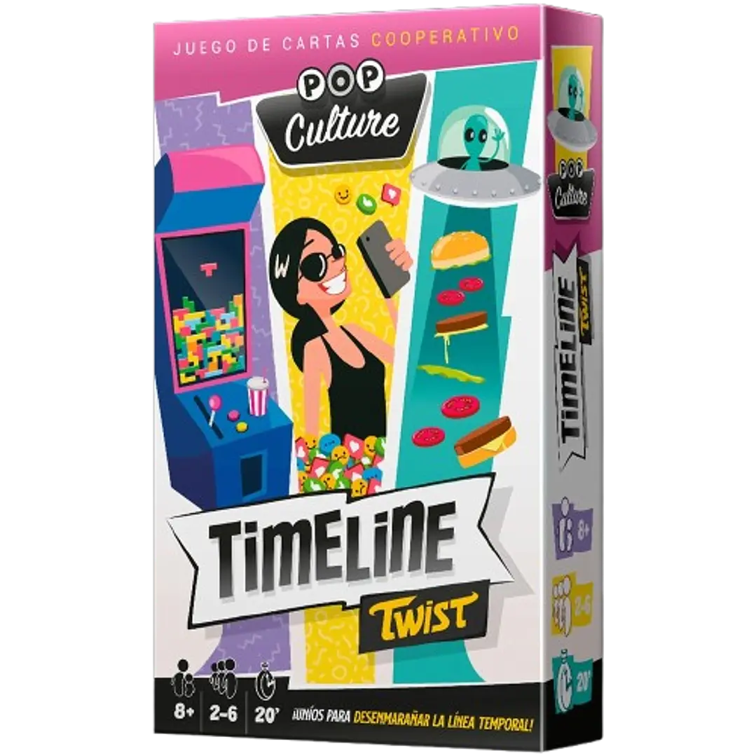 TIMELINE TWIST: POP CULTURE - ¡Coopera para Desenmarañar la Línea Temporal