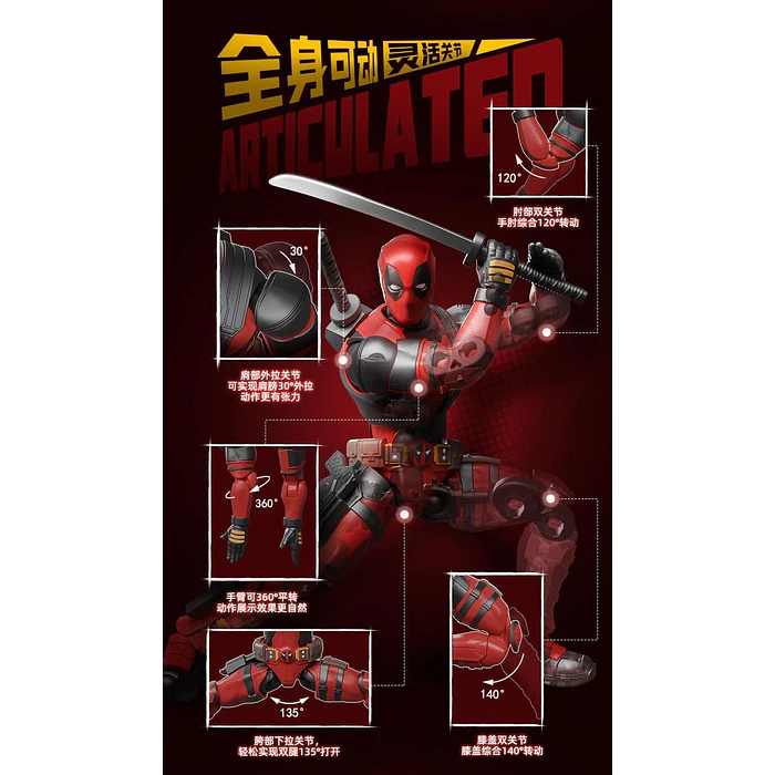 Blokees Marvel CC04 Deadpool