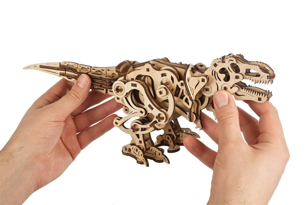 Ugears Tyrannosaurus Rex maqueta mecánica de madera - vista 4
