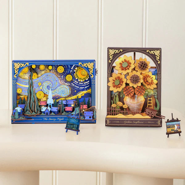 Arte Mural 3D The Starry Night (TH003)