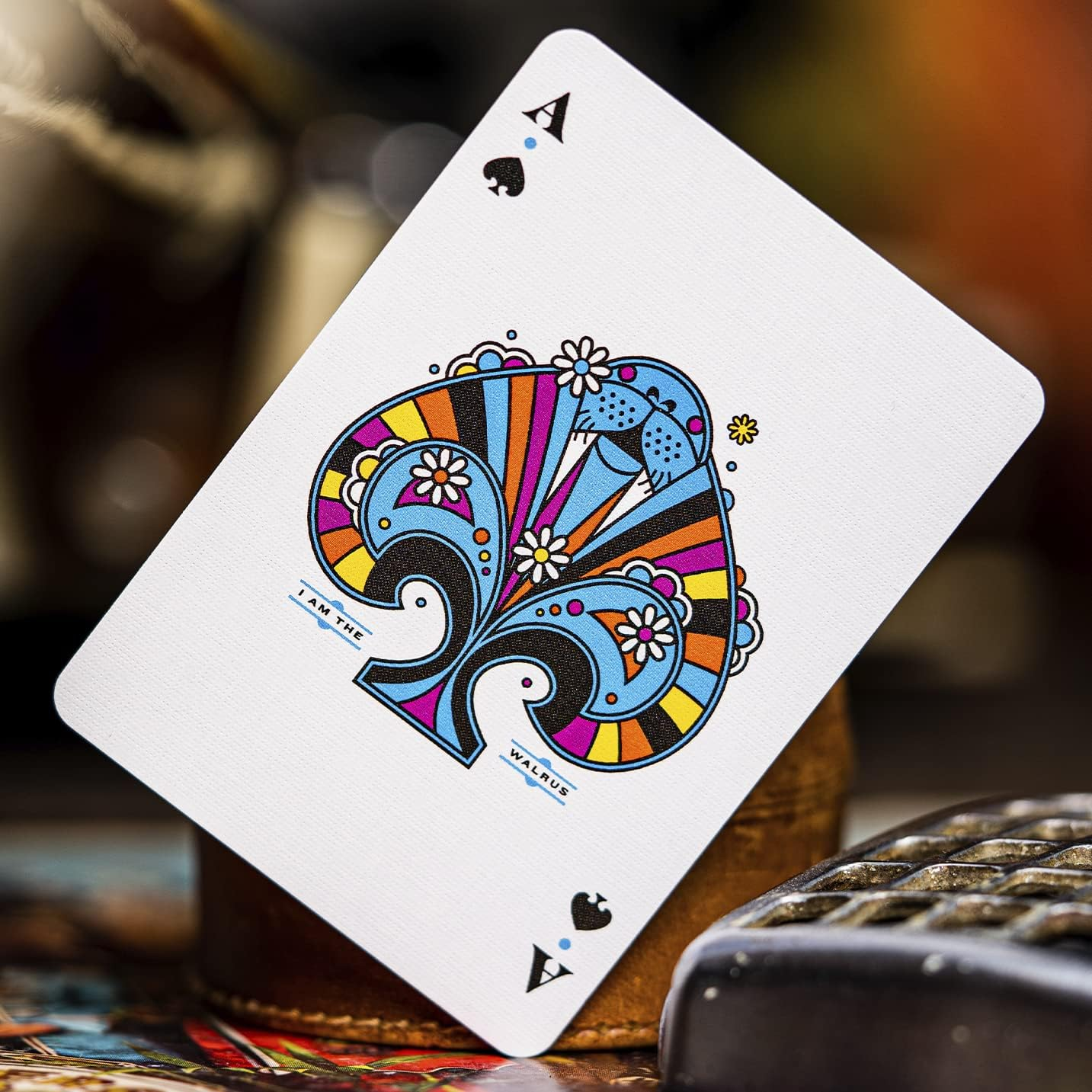 theory11 THE BEATLES - Baraja de Cartas Premium (Green Deck) - Versión Sgt. Pepper