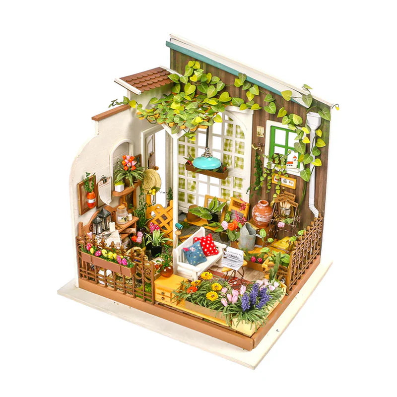 Miniatura DIY "Miller's Garden" - Invernadero para Armar (Robotime)