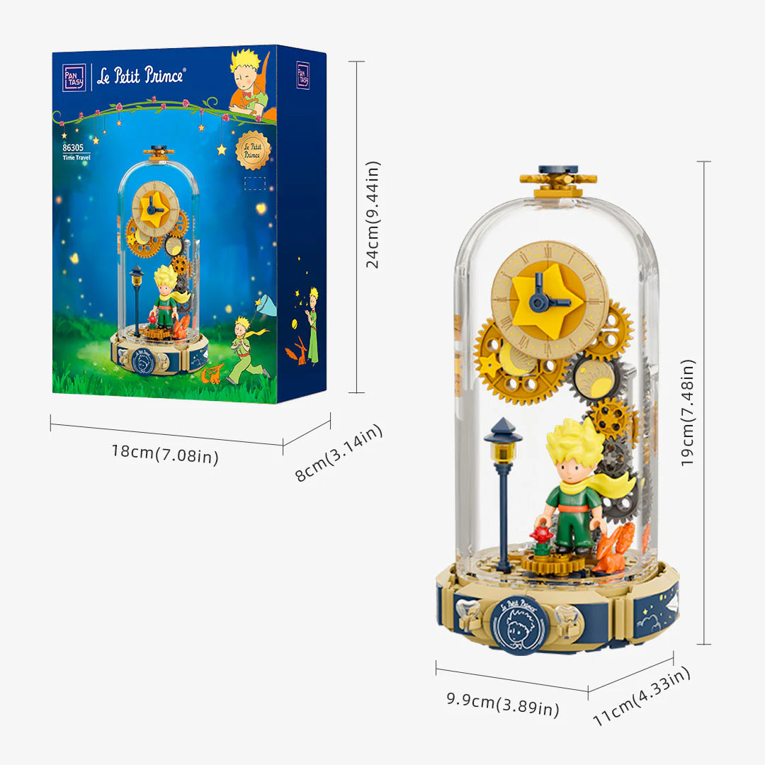 Set de Bloques Viaje en el Tiempo del Principito (86305EN) - Diorama Cúpula de Engranajes (Pantasy)