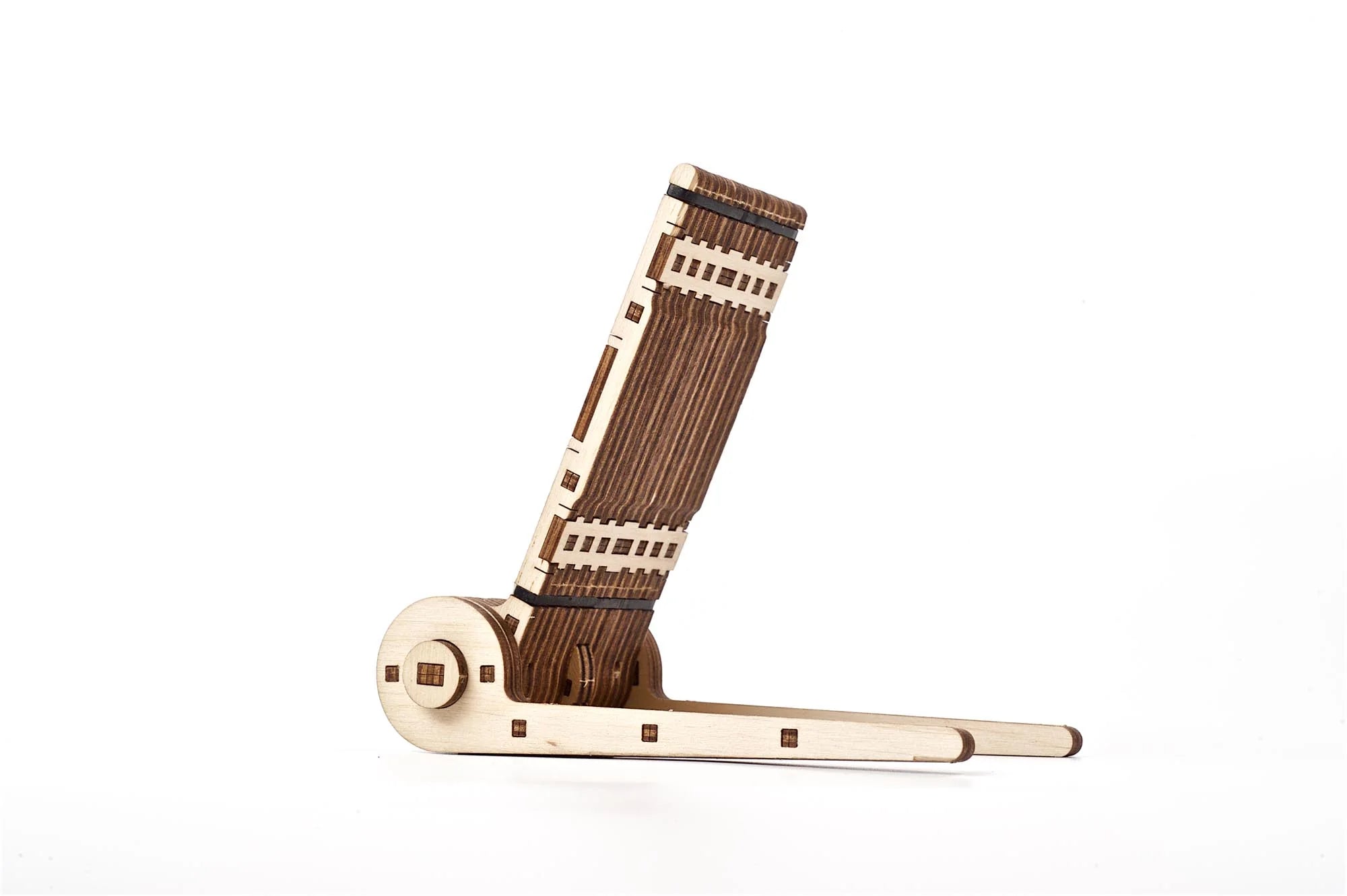 Ugears Porta Celular Plegable | Soporte 3D de Madera