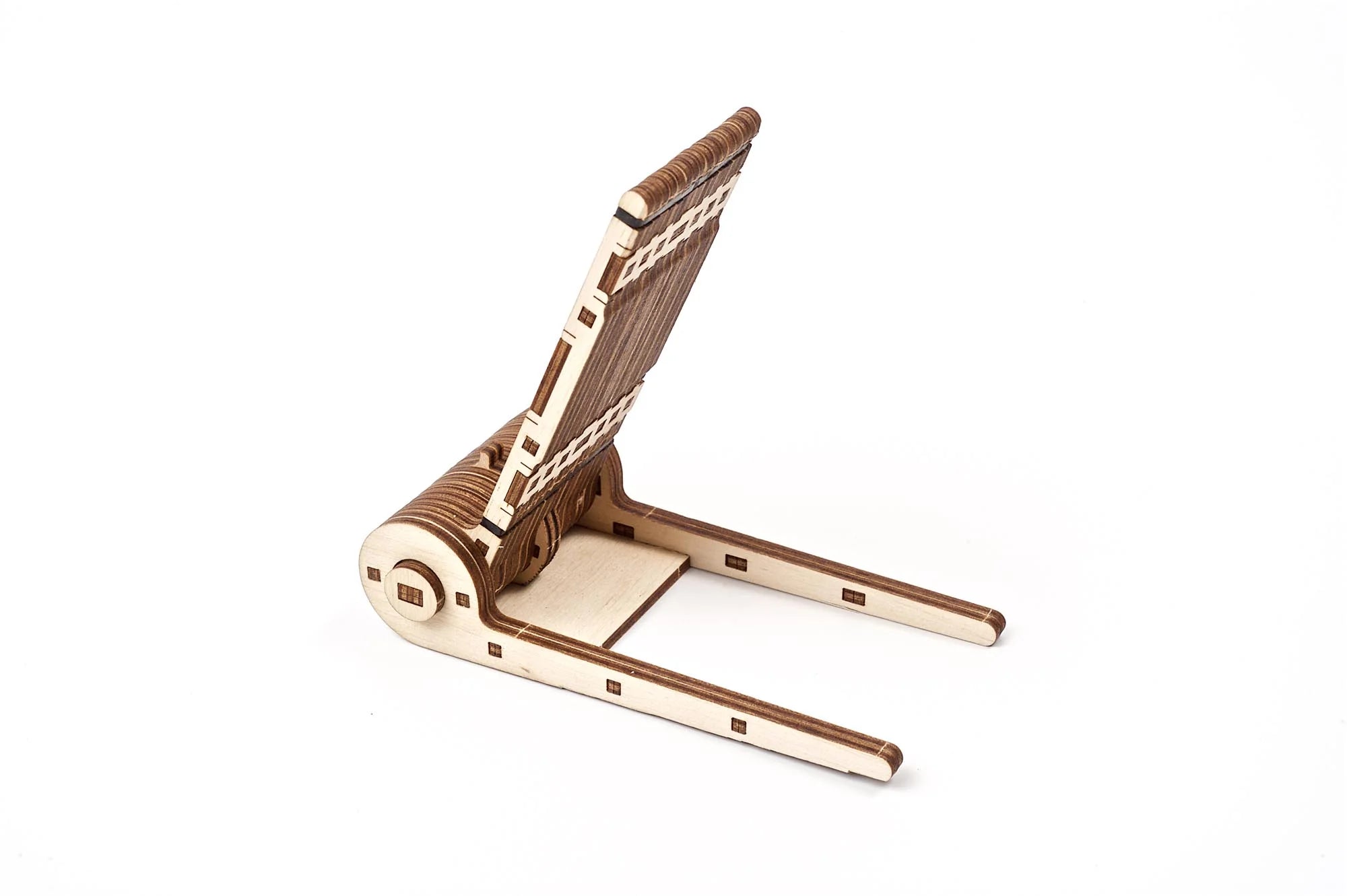 Ugears Porta Celular Plegable | Soporte 3D de Madera