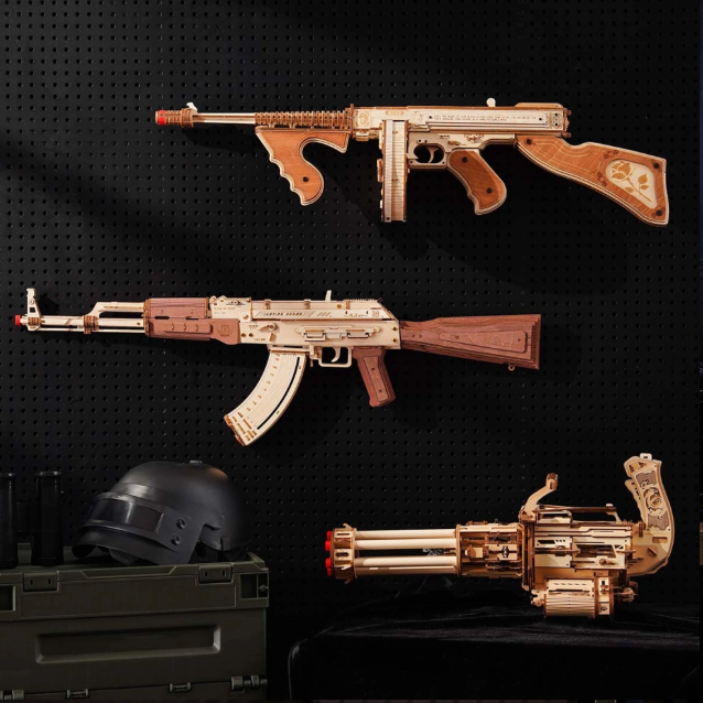 Puzzle 3D Thompson Submachine Gun (LQB01)