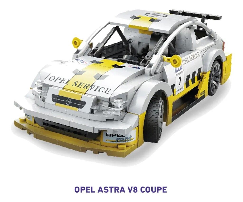 Auto RC Opel Astra V8 Rally - Set de Bloques Dual Control 1:20 (CaDA)