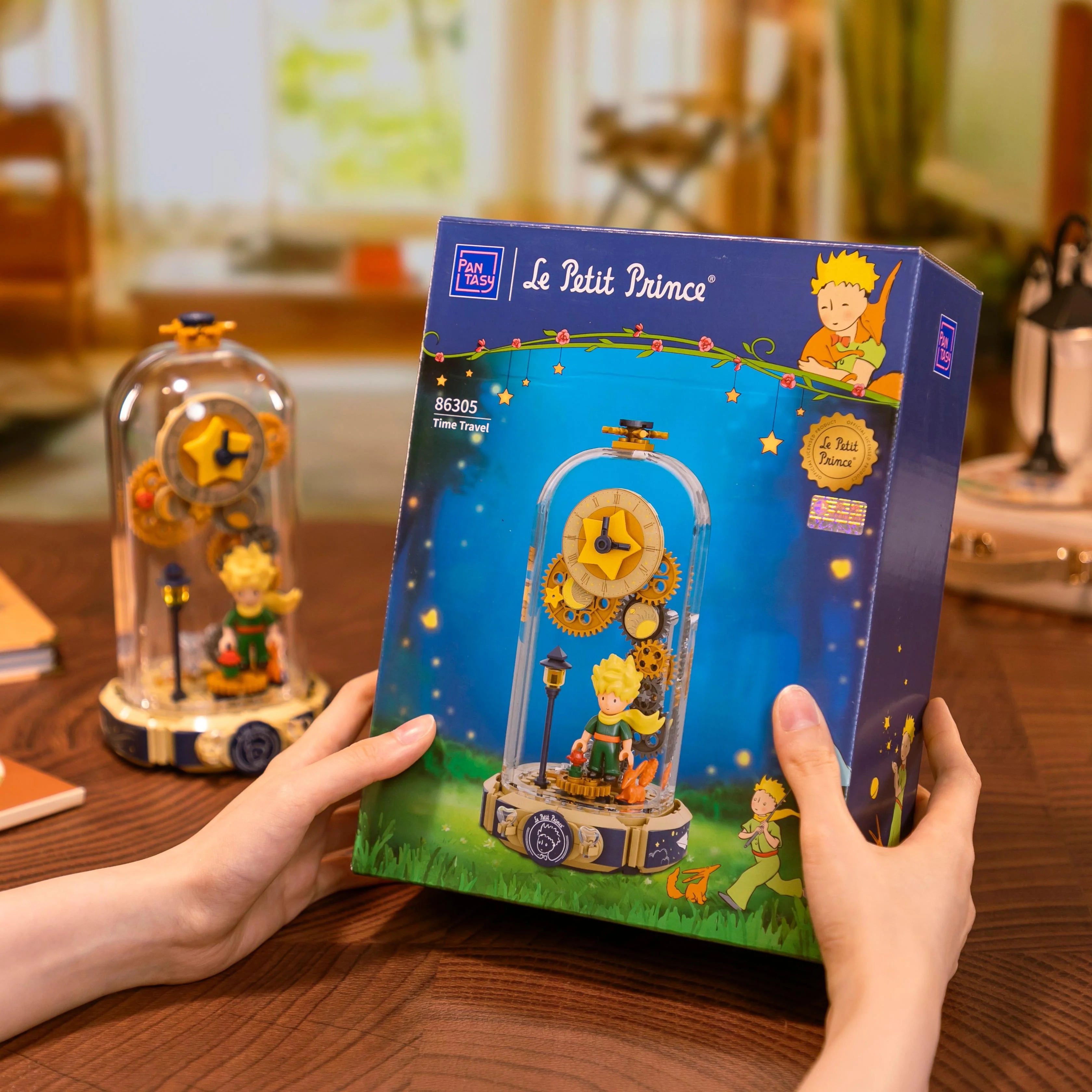Set de Bloques Viaje en el Tiempo del Principito (86305EN) - Diorama Cúpula de Engranajes (Pantasy)