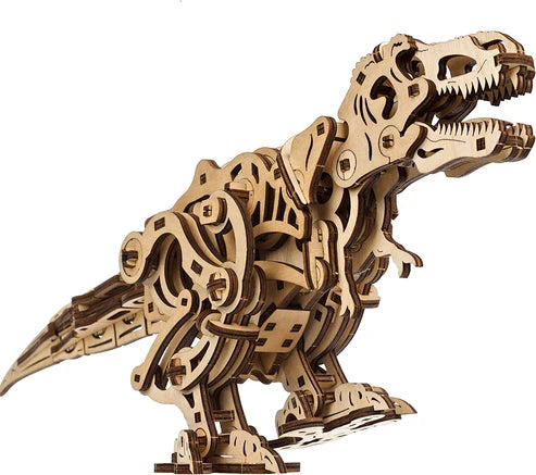 Ugears Tyrannosaurus Rex | Dinosaurio Mecánico 3D de Madera