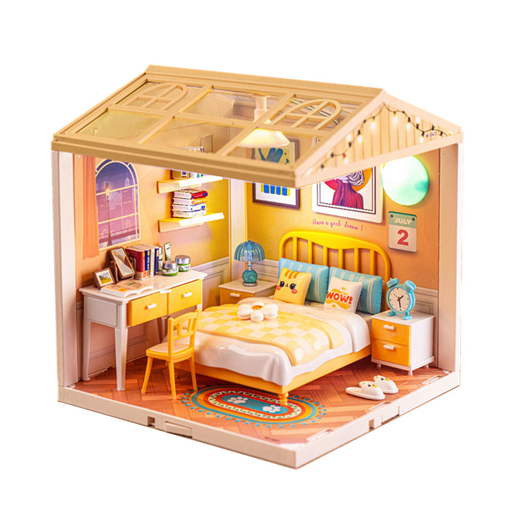 Mini Big City - Dormitorio Acogedor DIY - Rompecabezas 3D (0413)